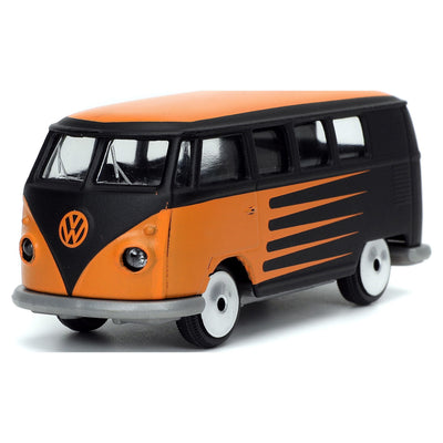 1/64 VOLKSWAGEN T1 - PUNCH BUGGY NEGRO Y NARANJA