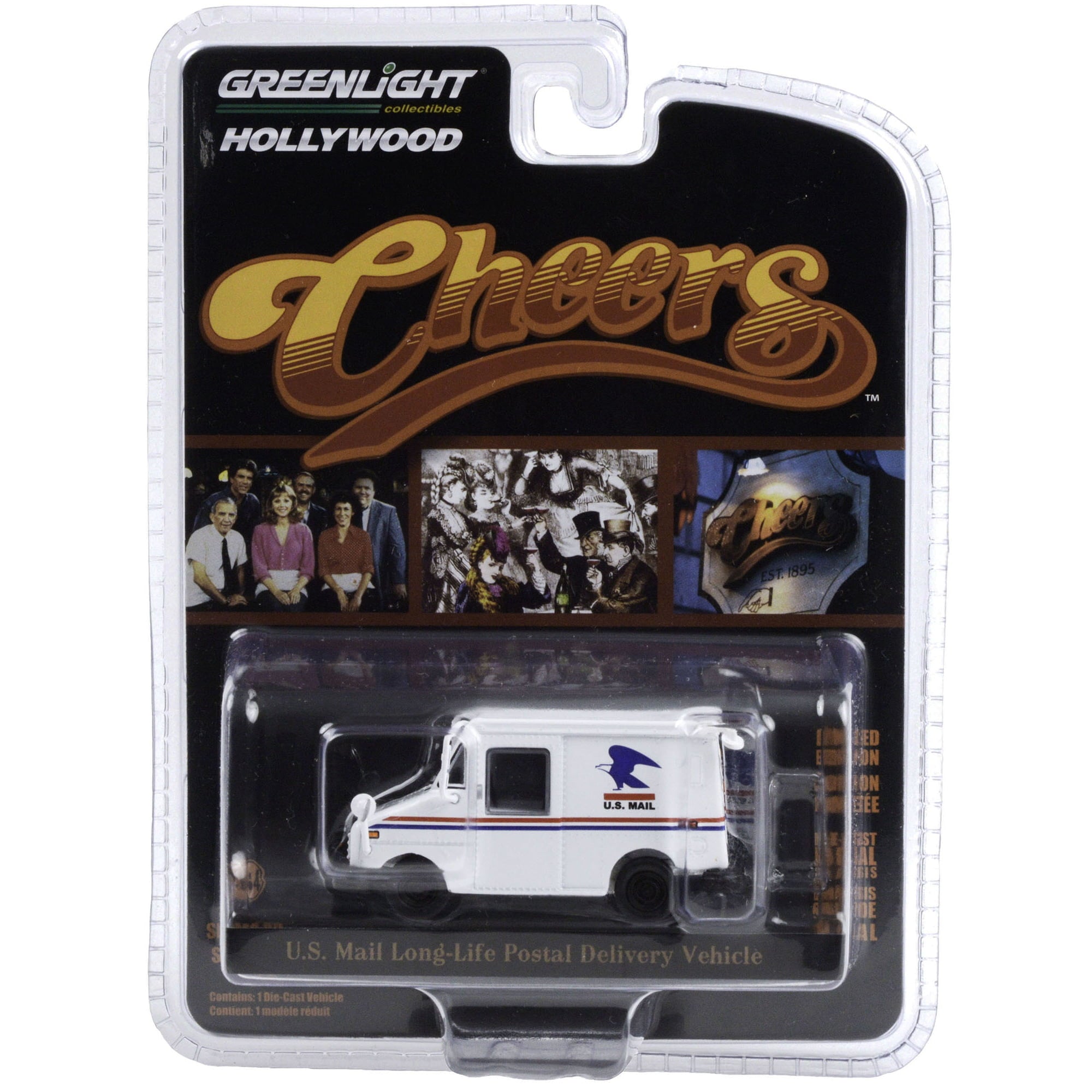 1/64 CHEERS U.S MAIL LONG-LIFE POSTAL DELIVERY VEHICLE