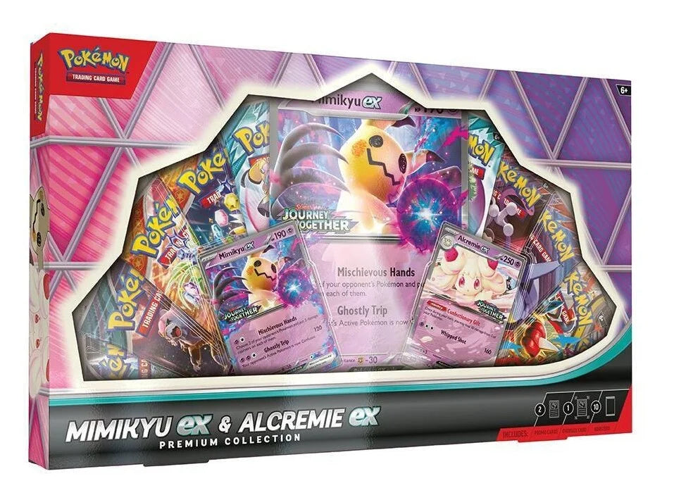 POKEMON MIMIKYU EX & ALCREMIE EX PREMIUM COLLECTION