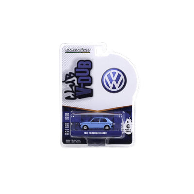 1/64 VOLKSWAGEN RABBIT 1977 AZUL MIAMI