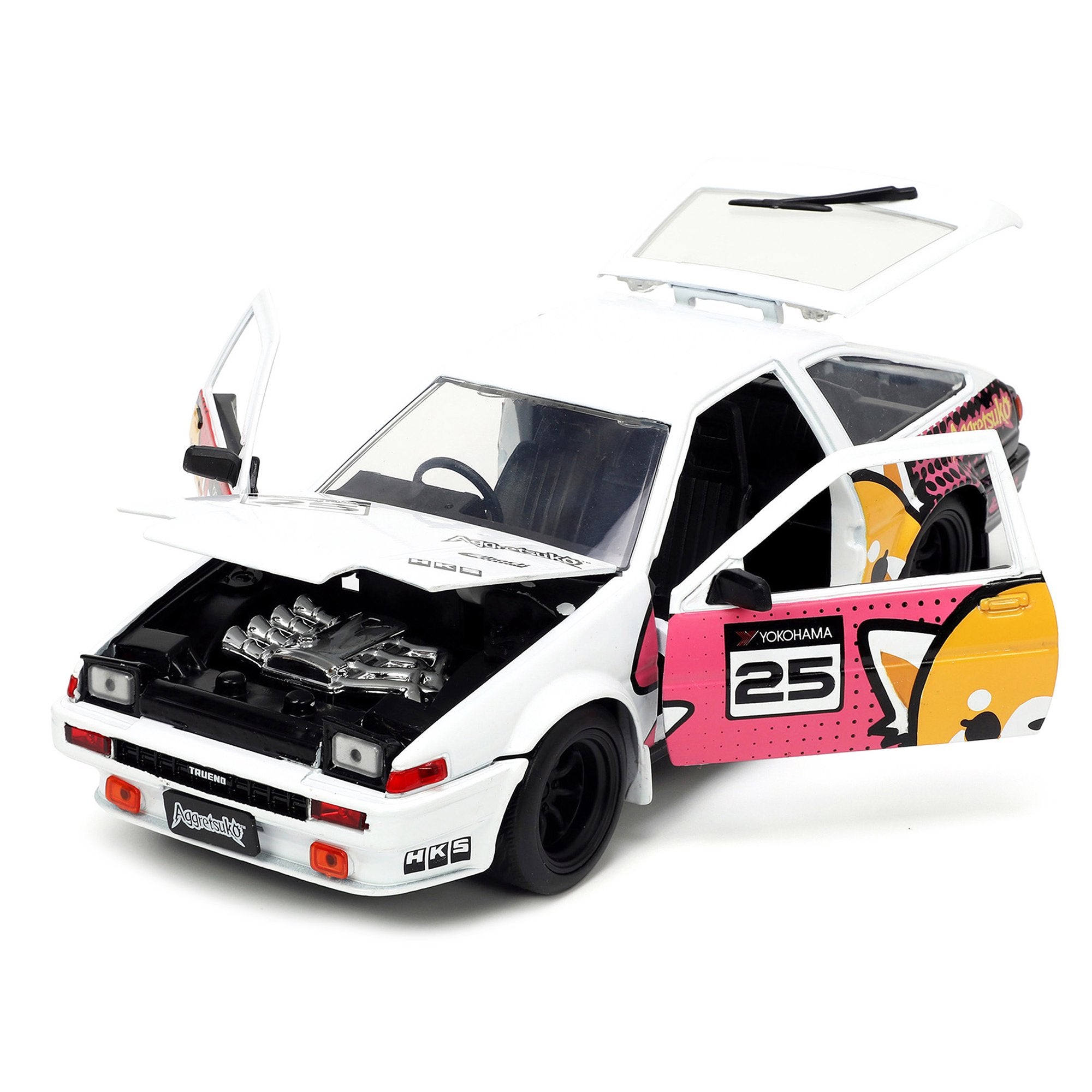 1/24 1986 TOYOTA TRUENO (AE86) - AGGRETSUKO