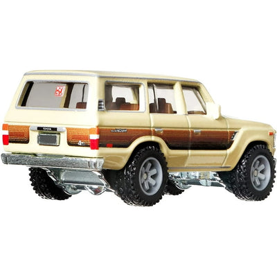 1/64 TOYOTA LANDCRUISER FJ60 TAN CON RAYAS - CULTURA DEL AUTOMÓVIL