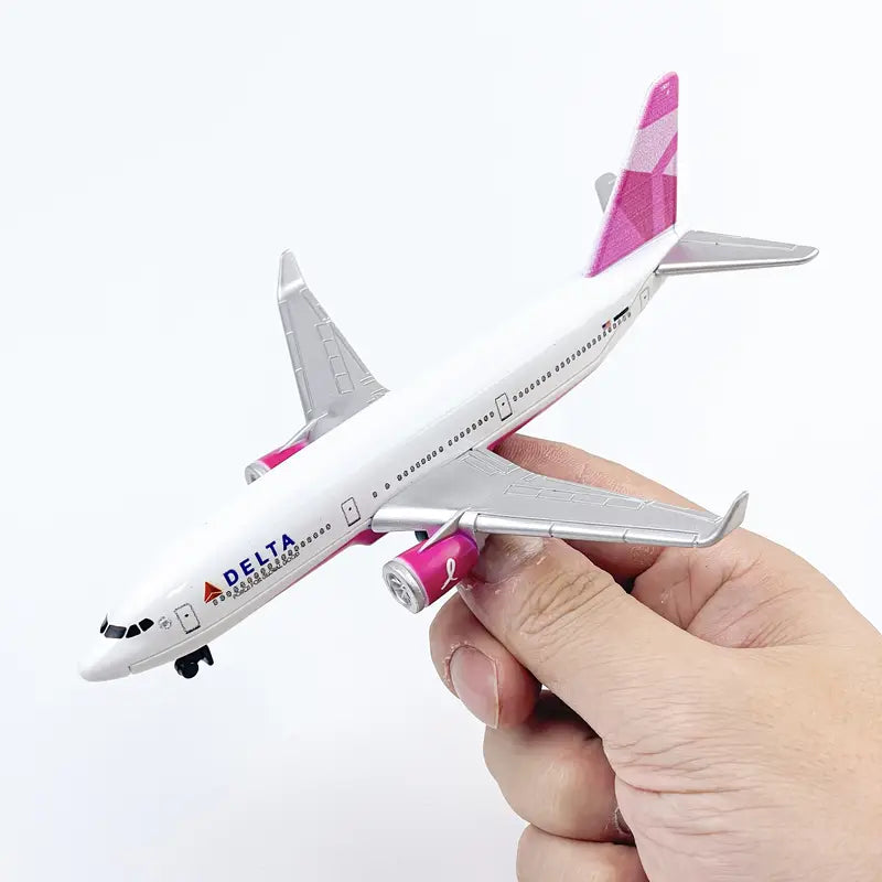 DELTA AIR LINES - PINK AIRPLANE