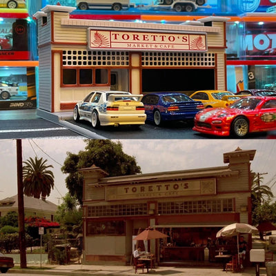 CAFETERIA TORETTO NANO ESCENA - RÁPIDOS Y FURIOUS 