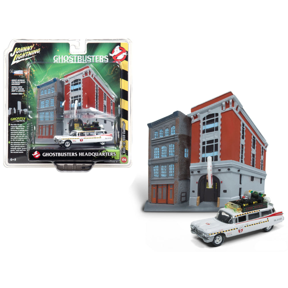 1:64 Esto-1A 1959 Cadillac & Ghostbusters Headquarters