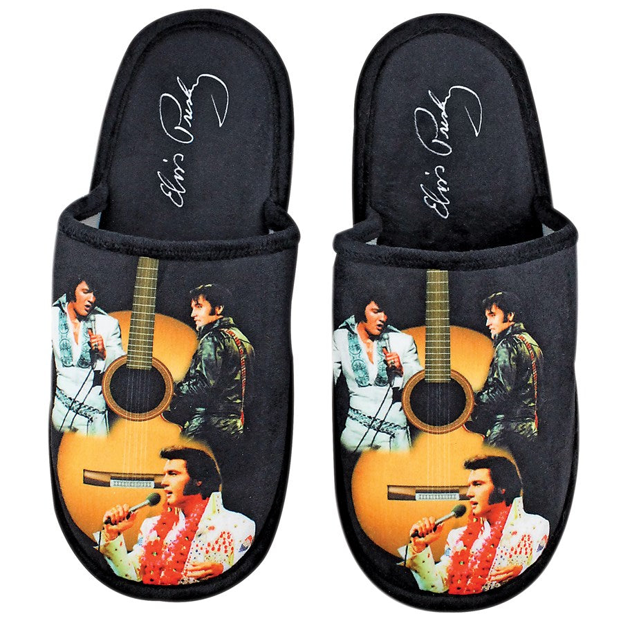 Elvis Slippers Guitar 3 Images