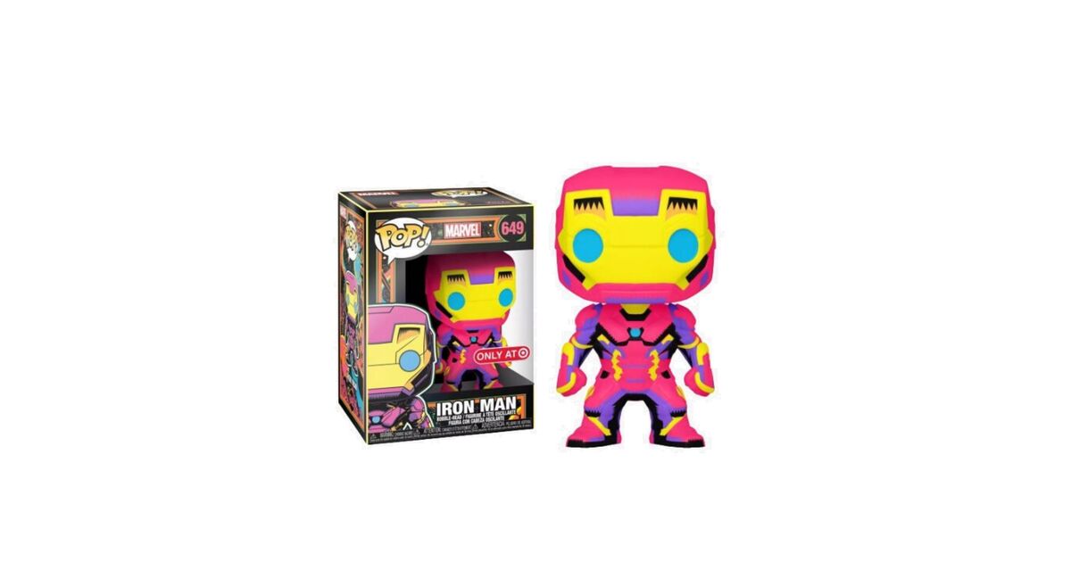 MARVEL IRON MAN FUNKO POP #649 ONLY AT