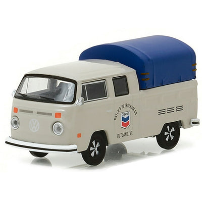 1/64 VOLKSWAGEN DOBLE CABINA POCK UP CON CAPOTA 1974 (CHEVRON) FUNCIONANDO EN VACÍO