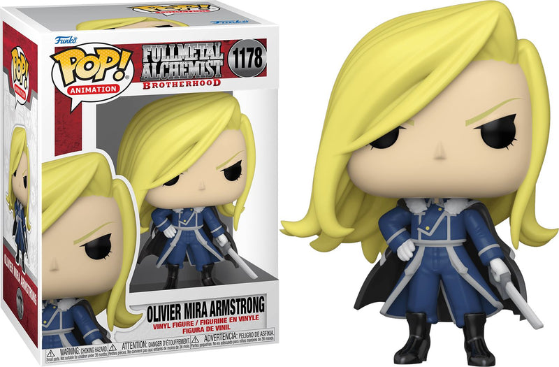 FULL METAL ALCHEMIST OLIVER MIRA ARMSTRONG FUNKO POP #1178