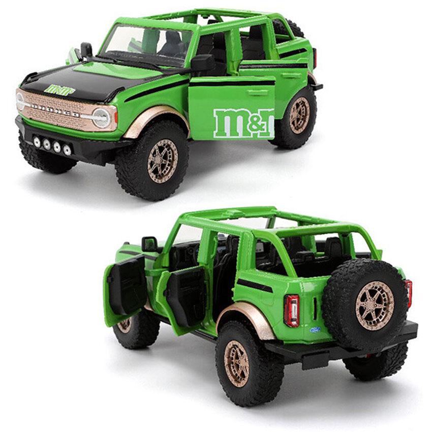 1/24 GREEN & 2021 FORD BRONCO - JADA
