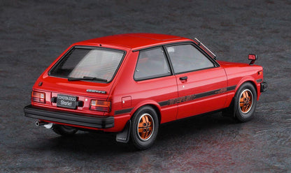 1/24 1980 TOYOTA STARLET KP61 S (3 DOOR) MIDDLE VERSION  S PLASTIC MODEL KIT - HASEGAWA