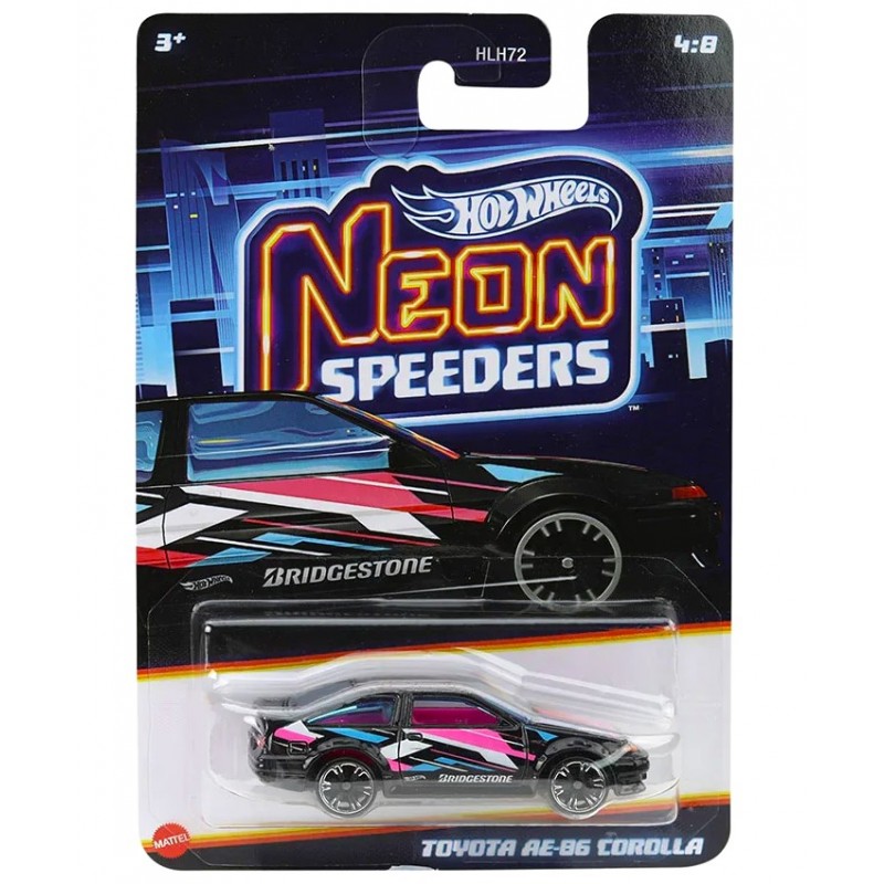 1/64 TOYOTA A6-86 COROLLA - NEON SPEEDERS