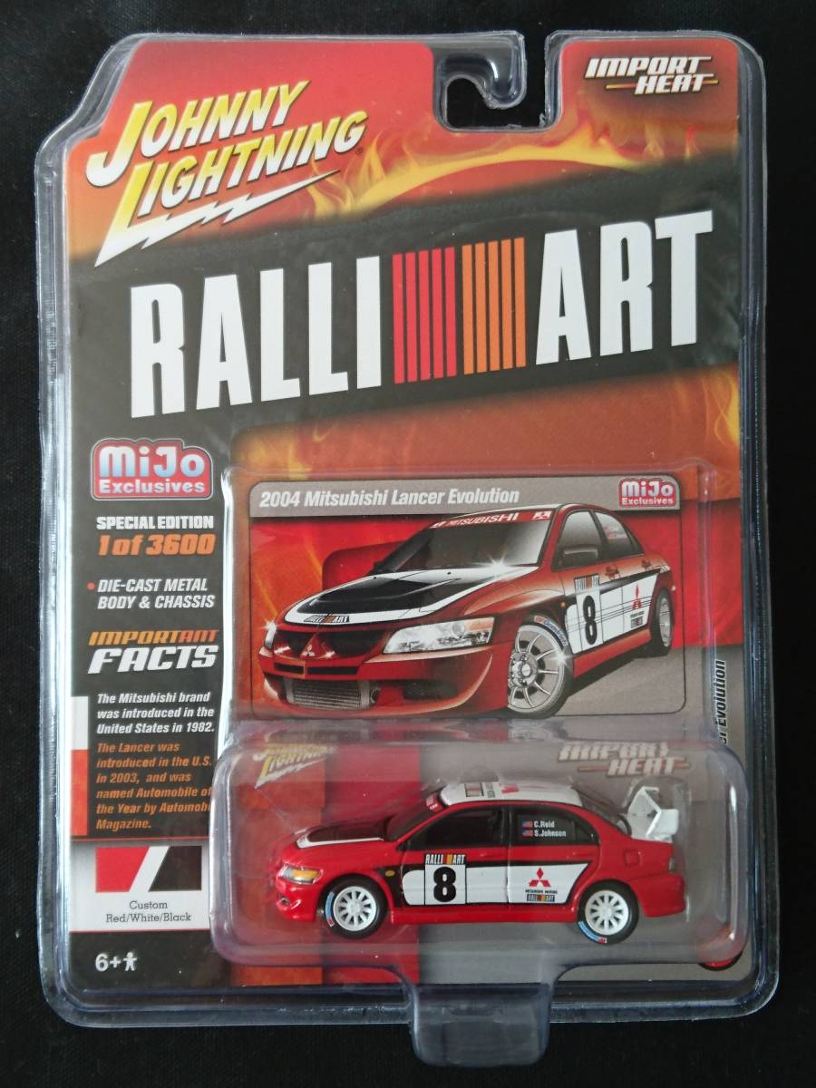 1:64 2004 Mitsubishi Lancer Evolution - Ralli Art