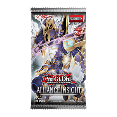 YUGIOH ALLIANCE INSIGHT BOOSTER BOX  24 PACKS - 9 CARDS PER PACK