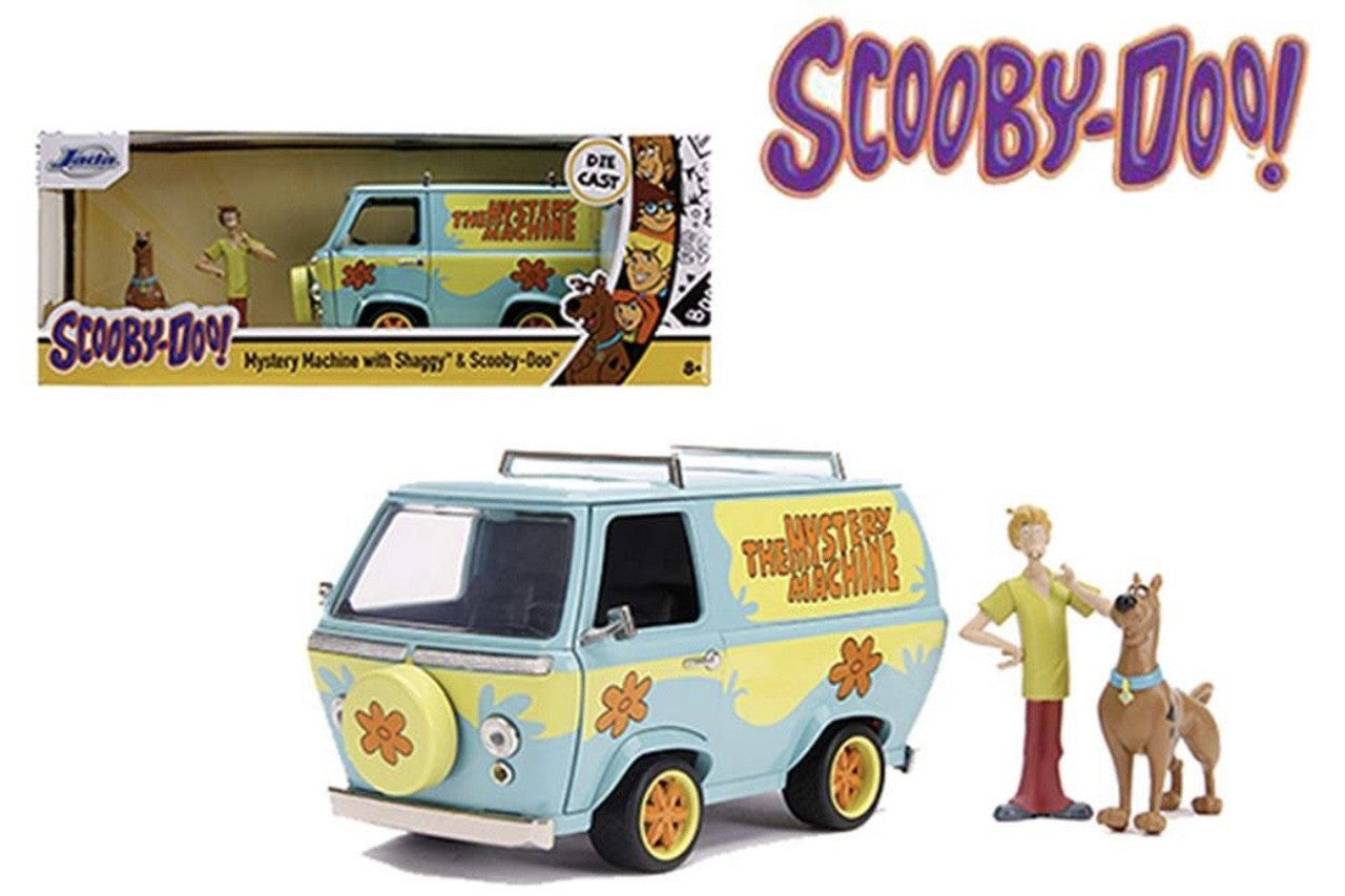 1/24 MÁQUINA MISTERIOSA CON SHAGGY Y SCOOBY DOO