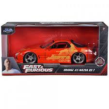 1/24 MAZDA RX-7 NARANJA - RÁPIDO Y FURIOSO