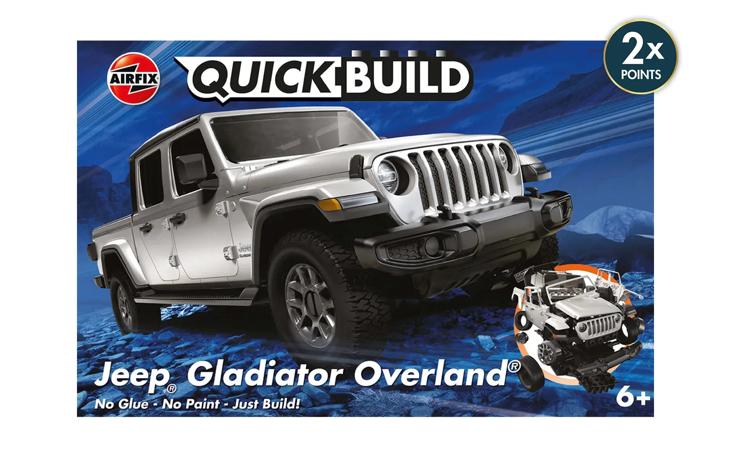 J6039 QUICKBUILD JEEP GLADIATOR (JT) OVERLAND