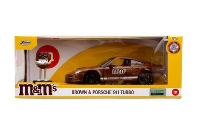 MARRÓN Y PORSCHE 911 TURBO - M&amp;M'S