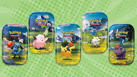 POKEMON MEGA EVOLUTION ASCENDED HEREOES MINI TIN