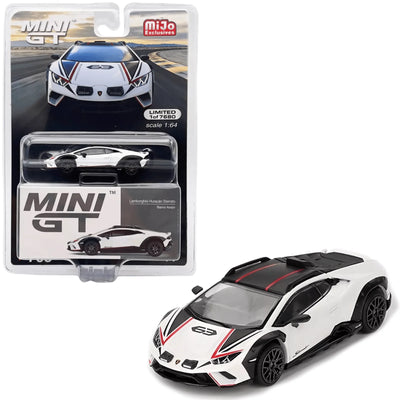 1/64 LAMBORGHINI HURACAN STERRATO BIANCO ASOPO LHD - MINI GT