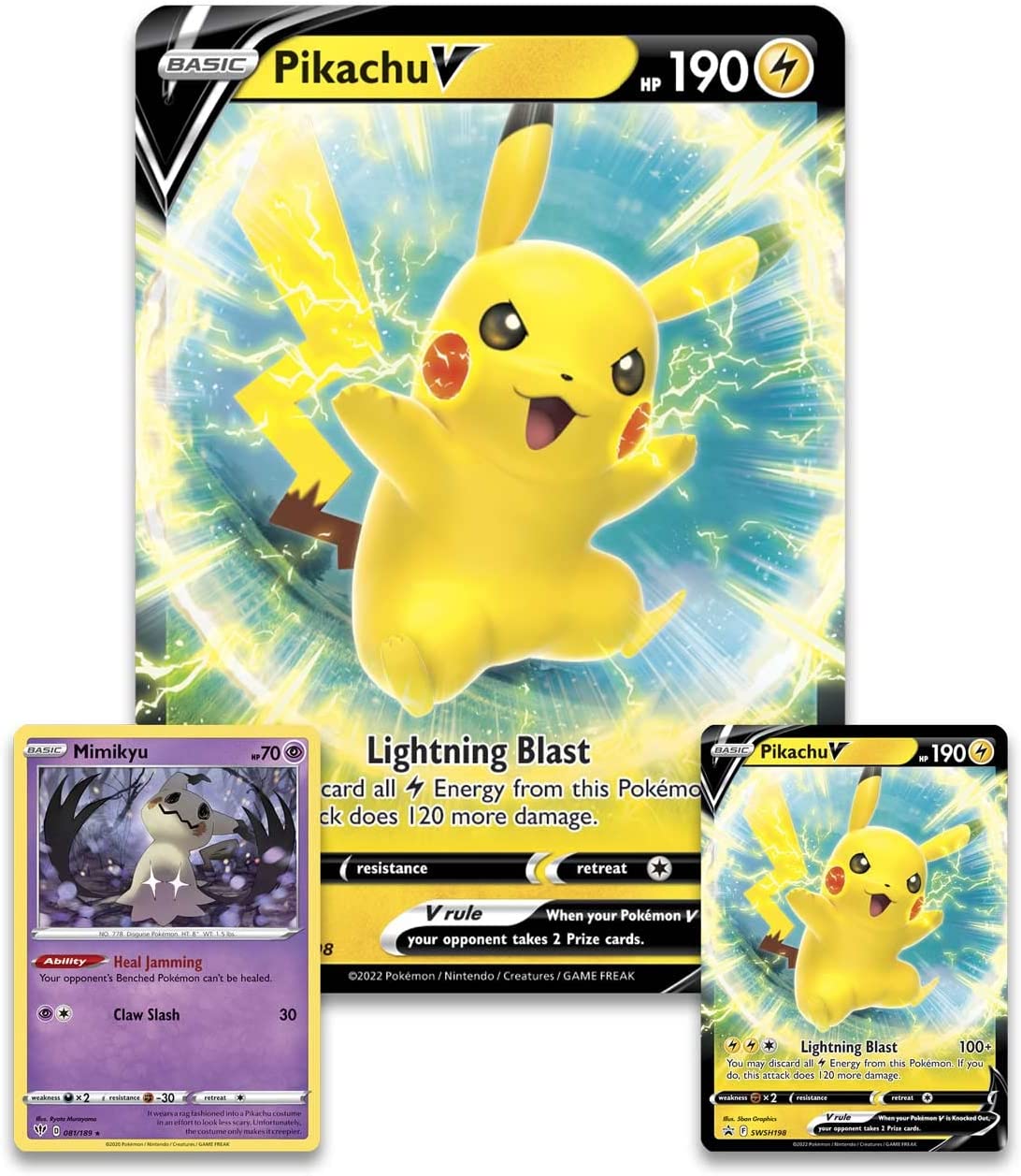 Pokemon TCG: Pikachu V Box