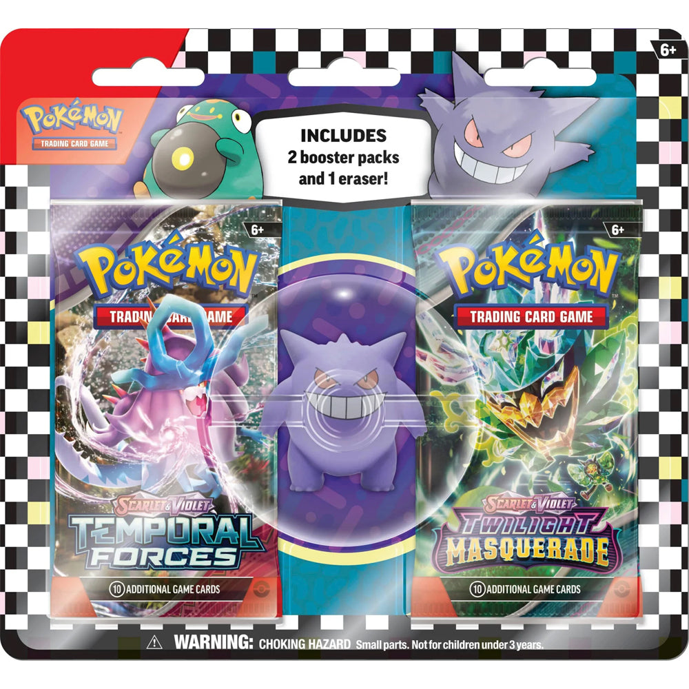 POKEMON - BACK TO SCHOOL 2024 ERASER BLISTER PACK