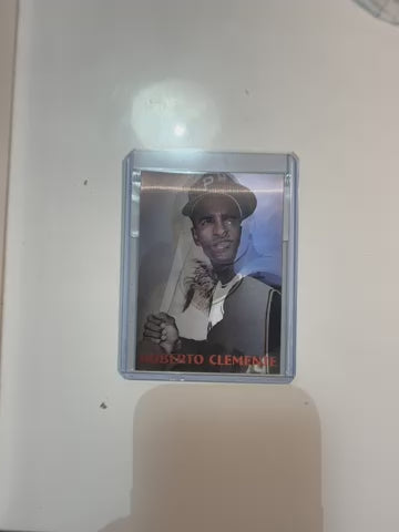 TARJETA 3D/PEGATINA ROBERTO CLEMENTE