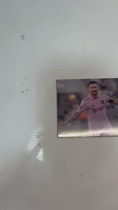 PEGATINA 3D DE LIONEL MESSI