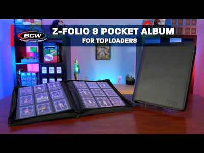 Z-FOLIO 9-POCKET LX ALBUM - TOPLOADERS
