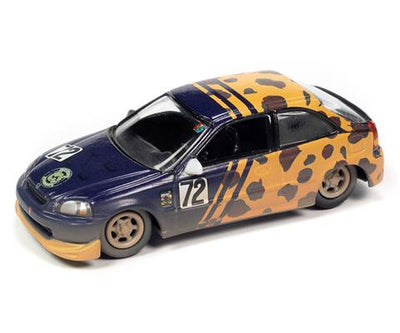 1/64 1998 HONDA CIVIC #72 - CARRERAS DE RESISTENCIA (TRAILER QUEEN)