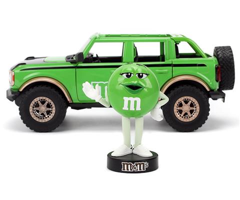 1/24 GREEN & 2021 FORD BRONCO - JADA