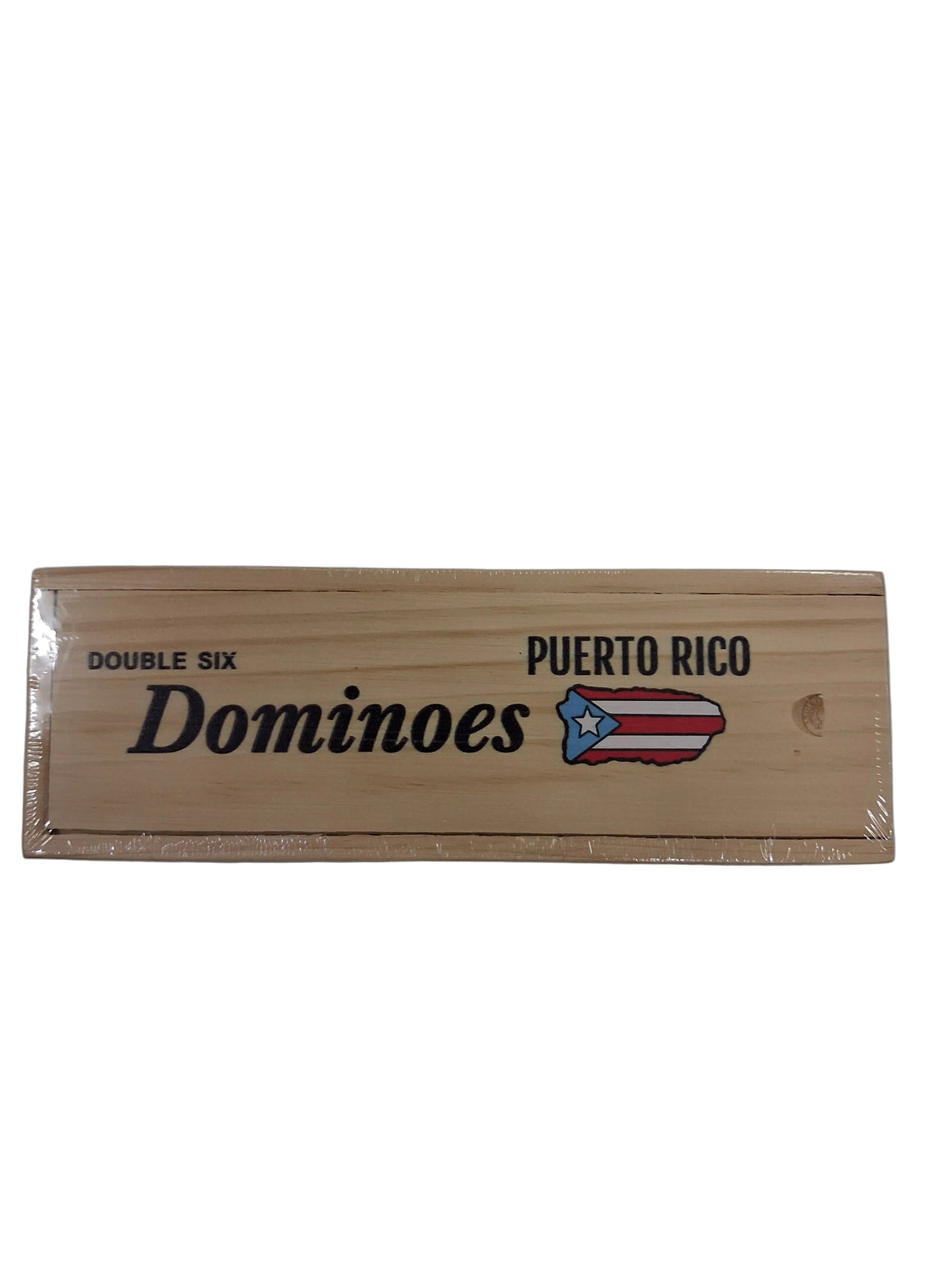 DOMINOES GRANDES MAPA PUERTO RICO CON BANDERA