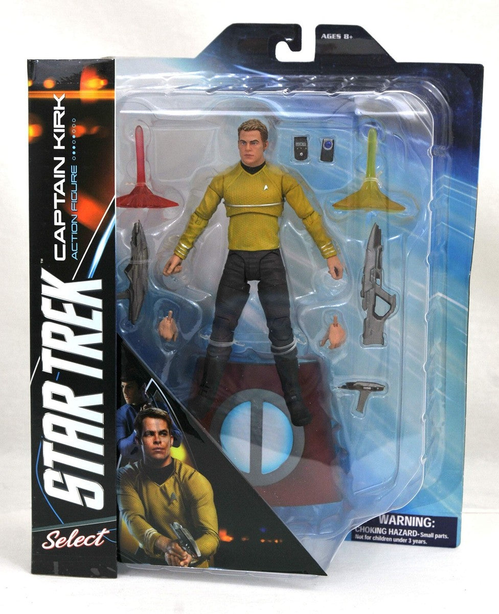 STAR TREK CAPTAIN KIRK ACTION FIGURE - SELECT