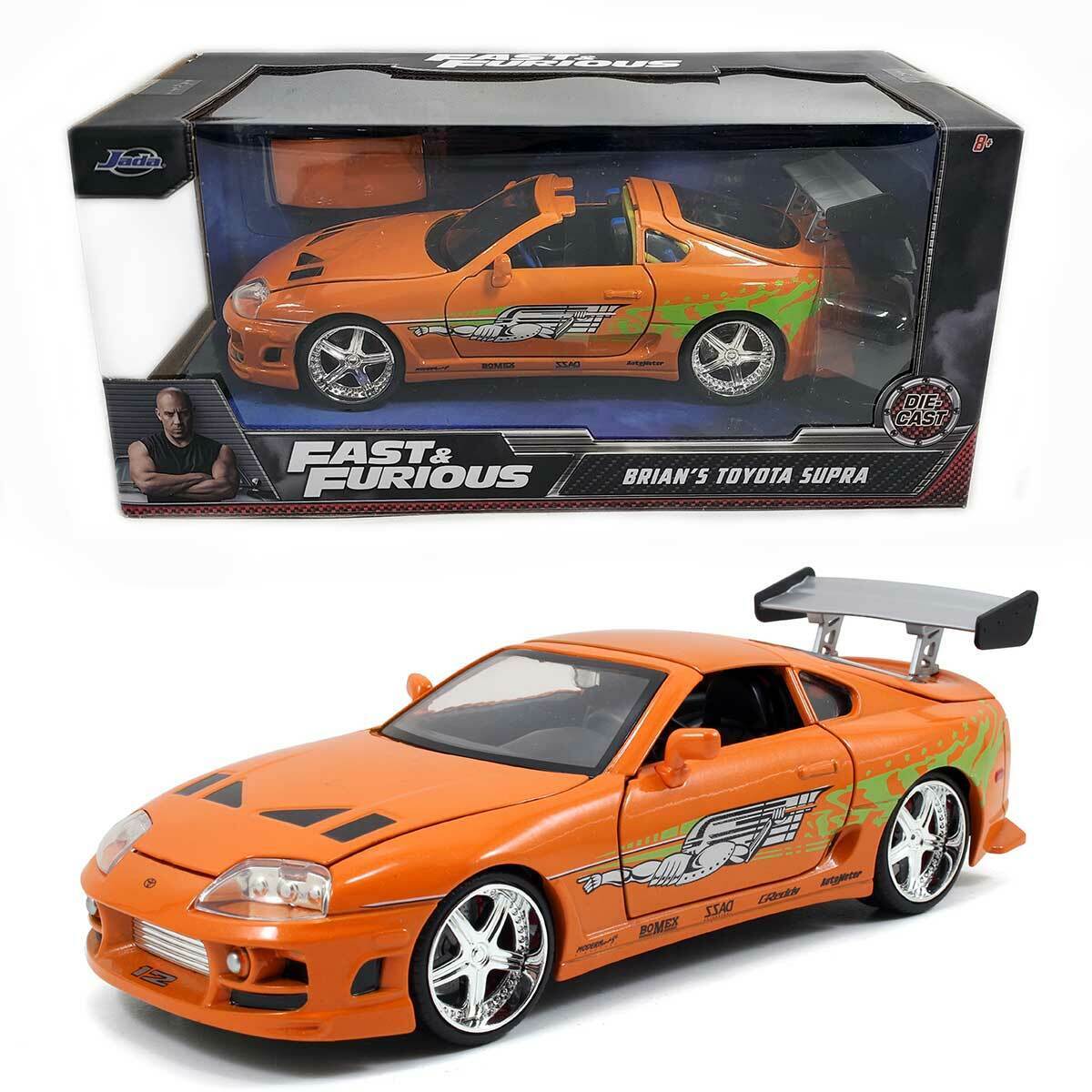 1/24 TOYOTA SUPRA DE BRIAN - RÁPIDO Y FURIOSO