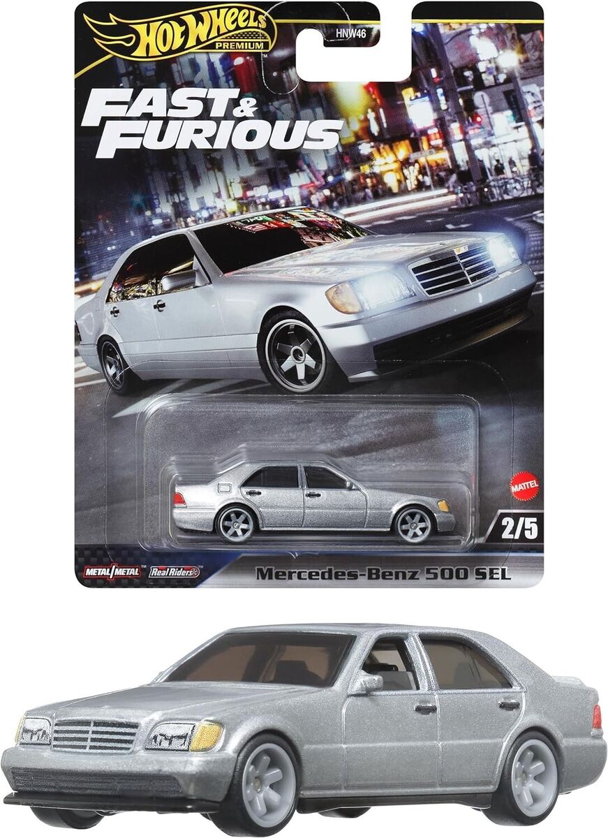 1/64 MERCEDES BENZ 500 SEL - FAST & FURIOUS