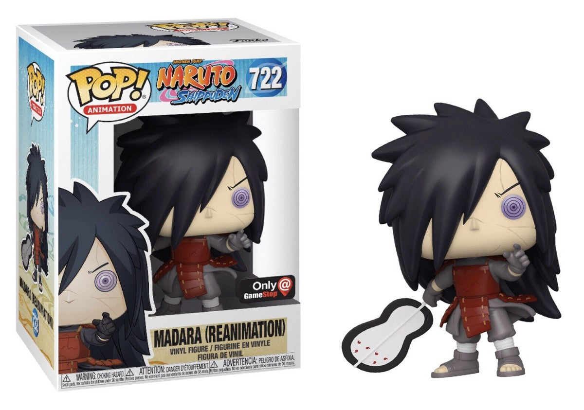 NARUTO SHIPPUDEN MADARA (REANIMATION) FUNKO POP #722 ONLY@GAMESTOP