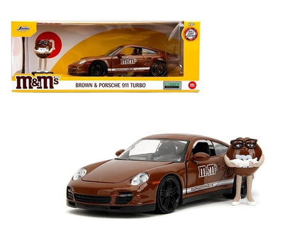 MARRÓN Y PORSCHE 911 TURBO - M&amp;M'S