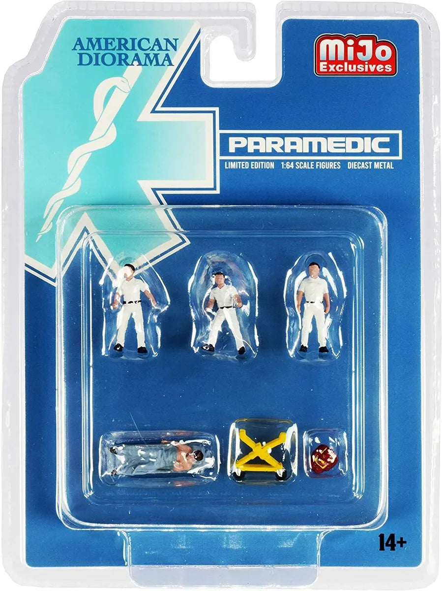 1/64 PARAMEDIC - AMERICAN DIORAMAS FIGURES