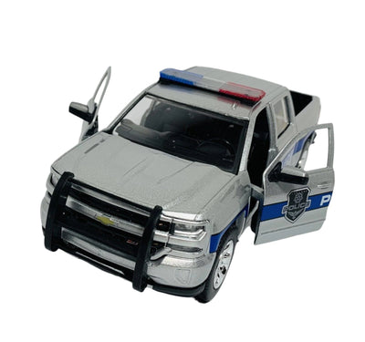 1/24 CHEVY SILVERADO 1500 LT Z71 POLICÍA 2017 - MOTOR MAX