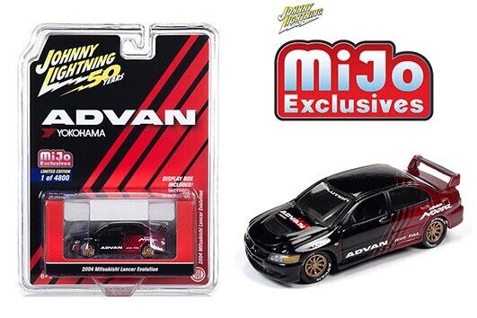 1/64 2004 MITSUBISHI LANCER EVOLUTION - ADVAN