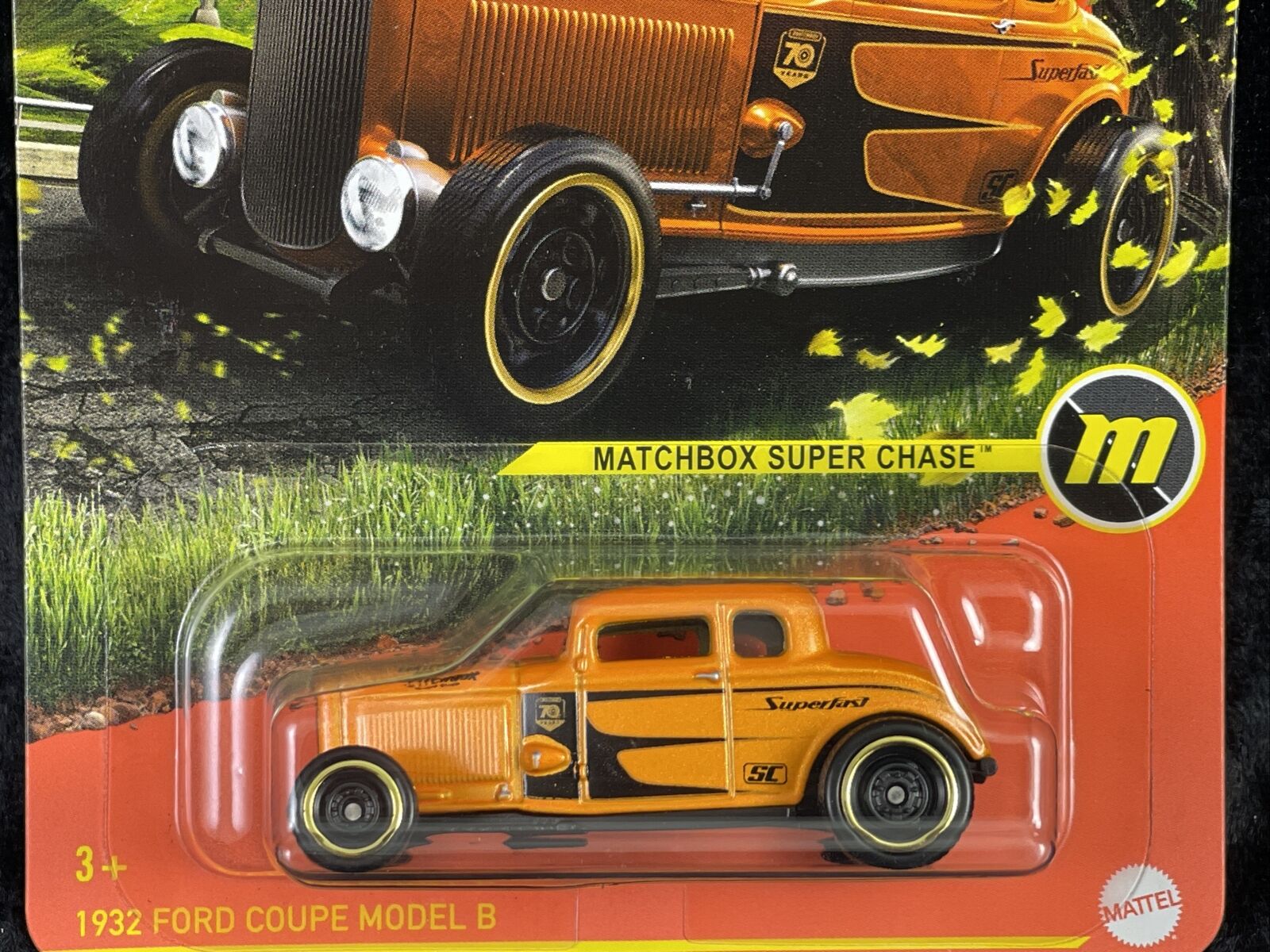 1/64 FORD COUPE MODELO B 1932 - MATCHBOX SUPER CHASE