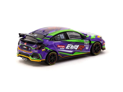 1/64 HONDA CIVIC TYPE R FK8 - EVA RT TIPO DE PRUEBA 01 - ASFALTO 