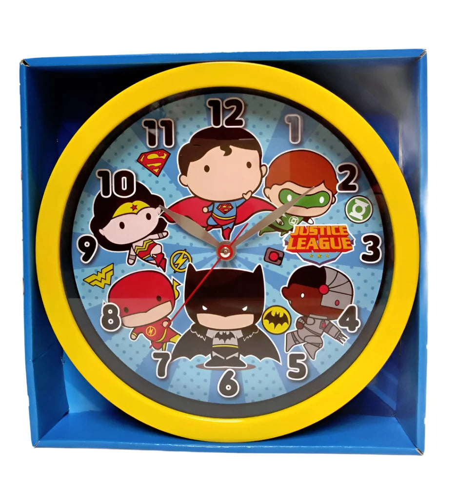 WALL CLOCK - DC JUSTICE LEAGUE