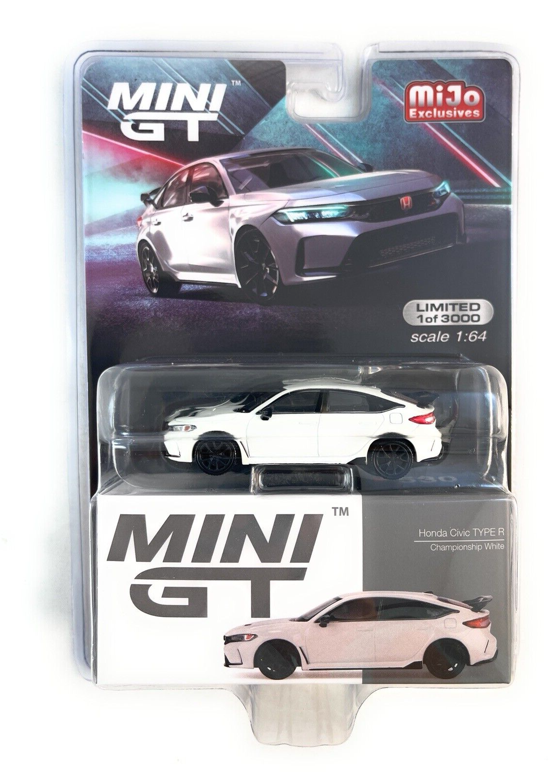 1/64 HONDA CIVIC TYPE R - CHAMPIONSHIP WHITE