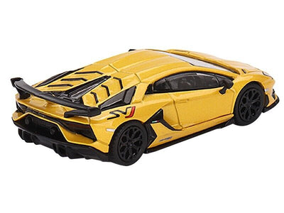 1/64 LAMBORGHINI AVENTADOR SVJ - MINI GT ORION AMARILLO