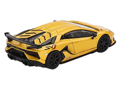 1/64 LAMBORGHINI AVENTADOR SVJ - MINI GT ORION YELLOW