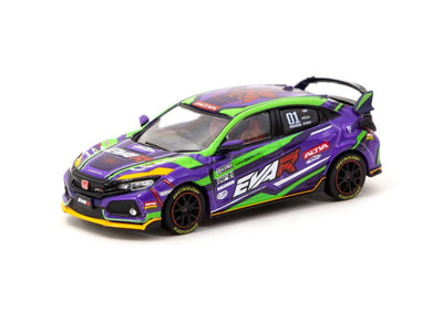 1/64 HONDA CIVIC TYPE R FK8 - EVA RT TIPO DE PRUEBA 01 - ASFALTO 