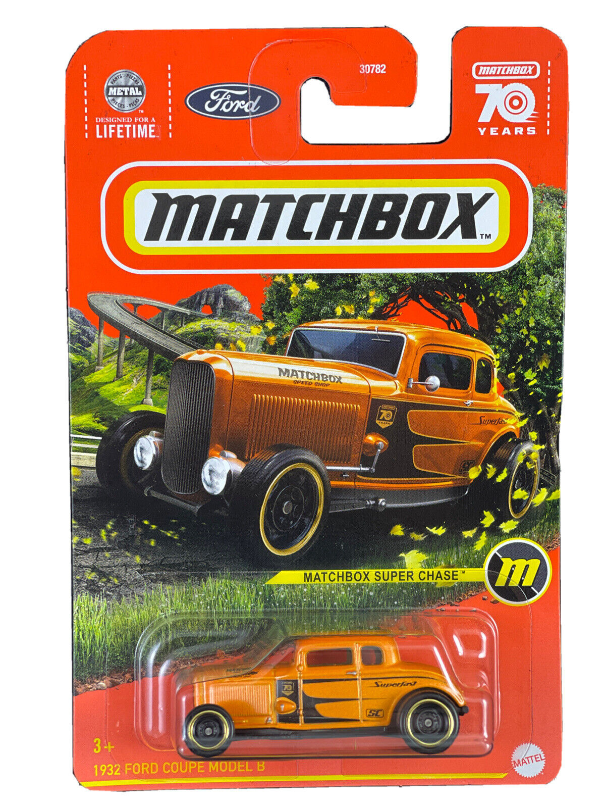 1/64 FORD COUPE MODELO B 1932 - MATCHBOX SUPER CHASE