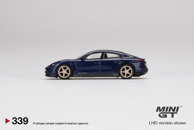 1/64 MINI GT PORSCHE TAYCAN TURBO S BLUE