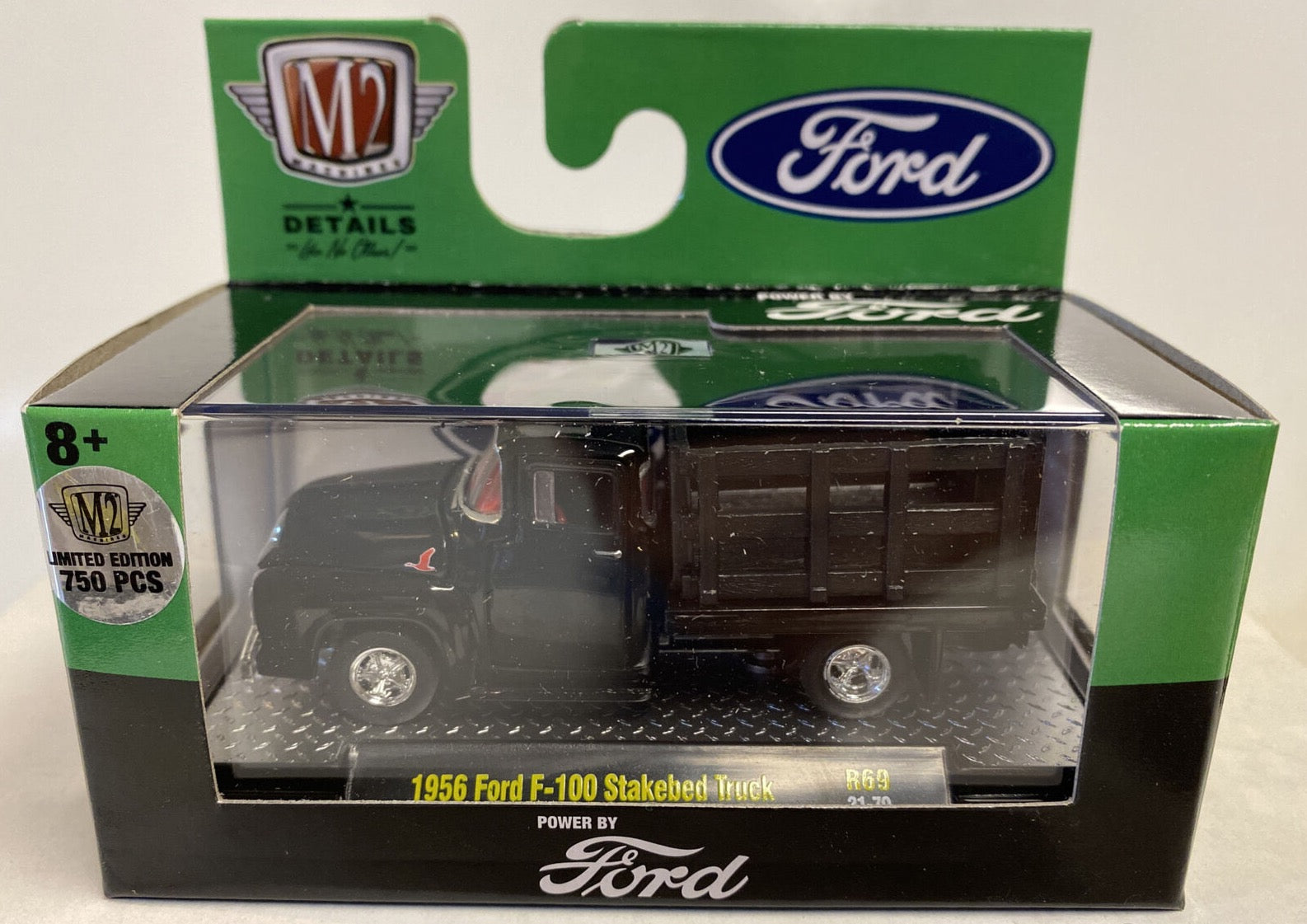 1/64 1956 FORD F-100 STAKEBED TRUCK "CHASE" 750 PCS